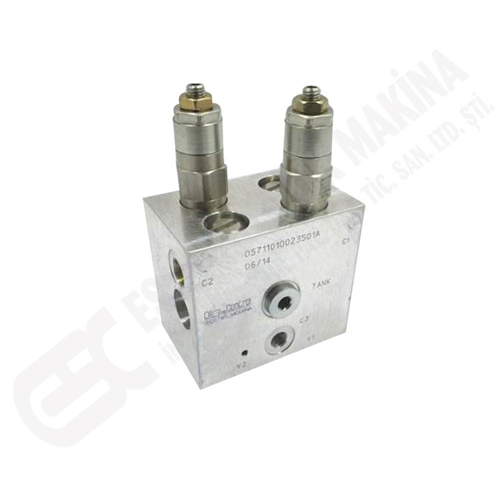 DOUBLE FLOW CONTROL VALVE 180 BAR